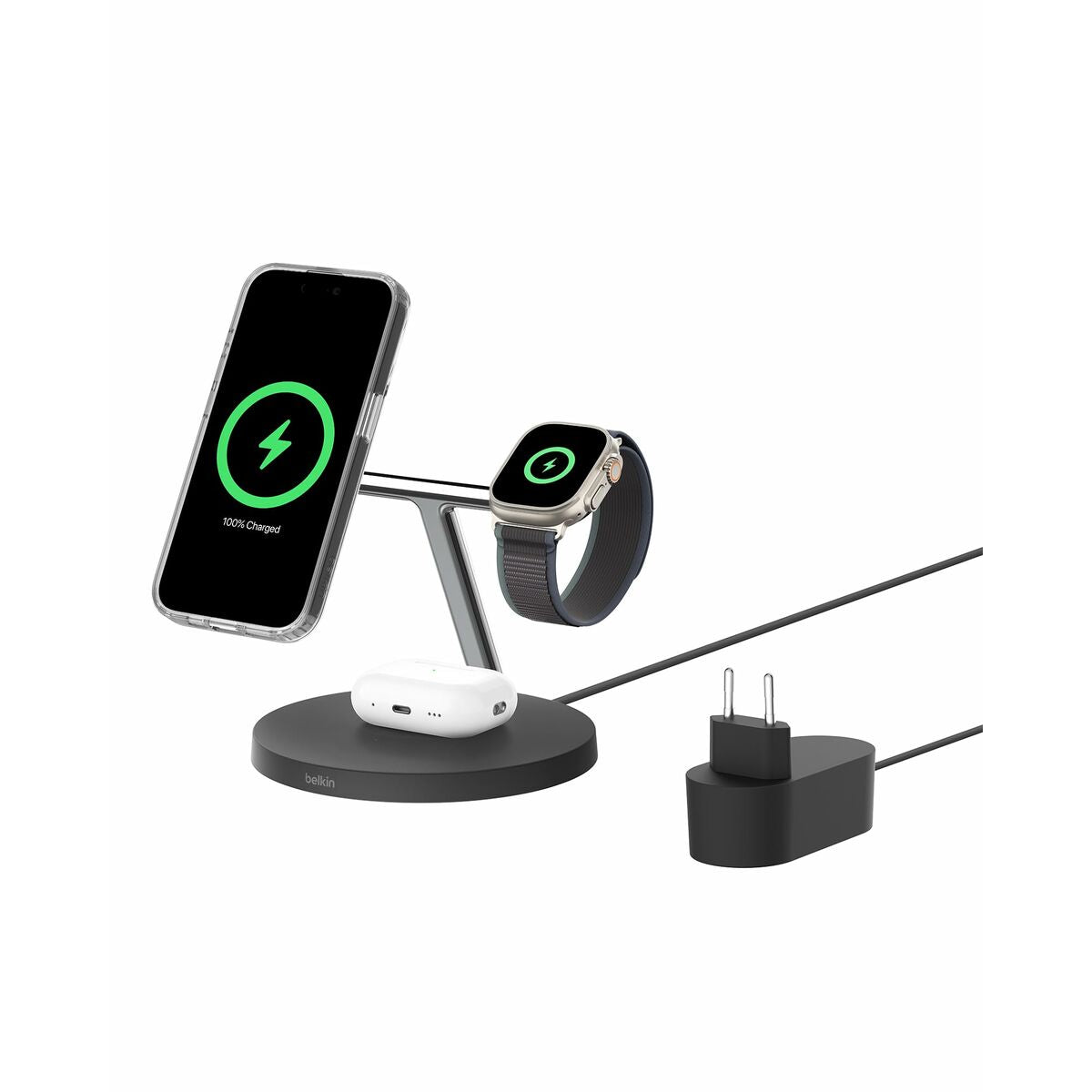 Wall Charger Belkin WIZ032KQBK Black 15 W (1 Unit)-2