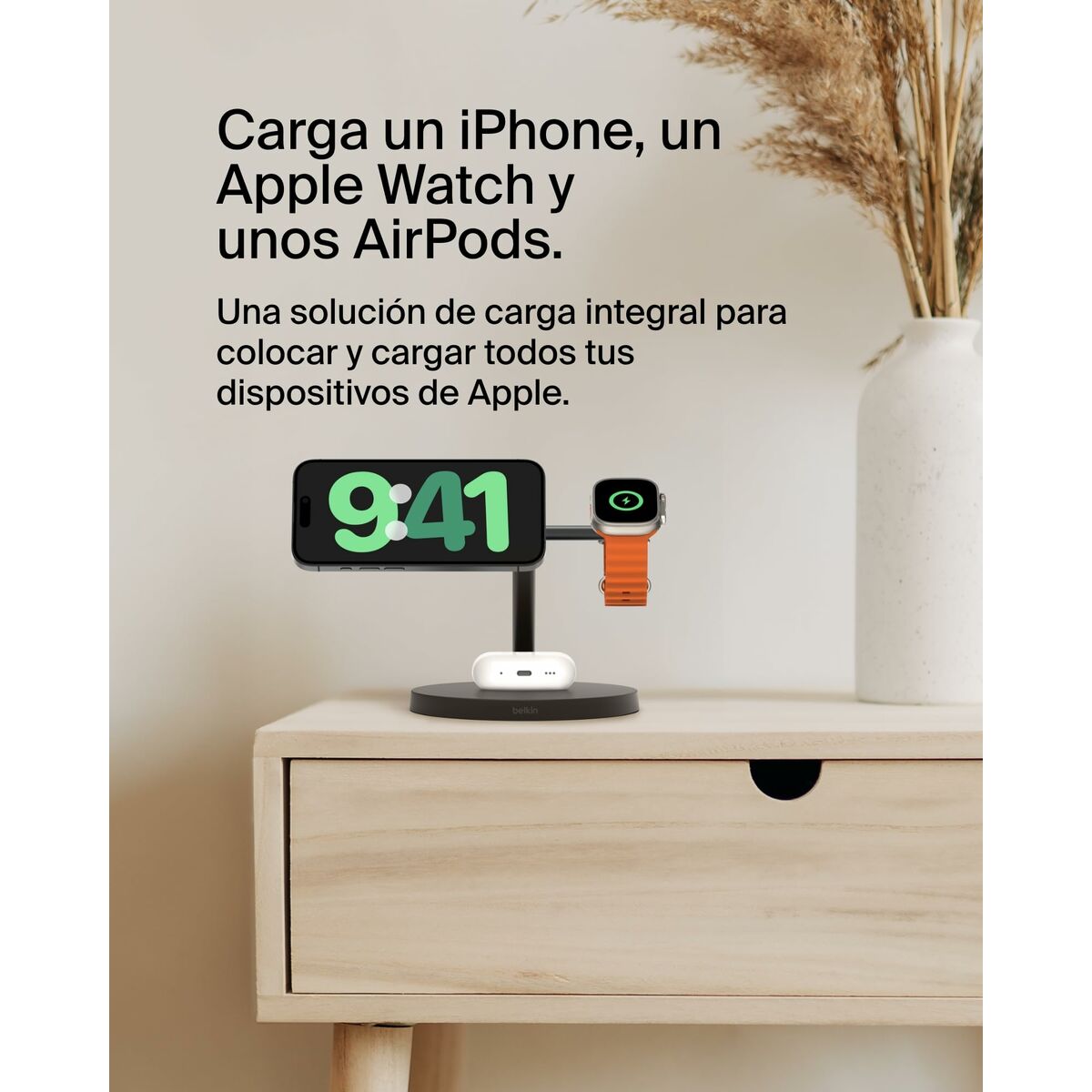 Wall Charger Belkin WIZ032KQBK Black 15 W (1 Unit)-1