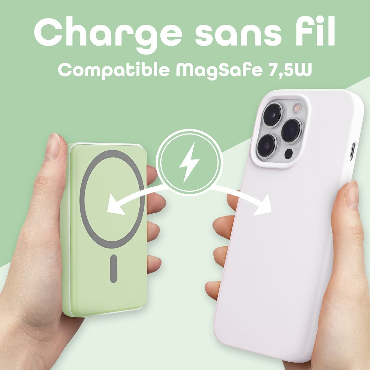 Powerbank T'NB PBUMAG5GR 5000 mAh Green Magsafe-19
