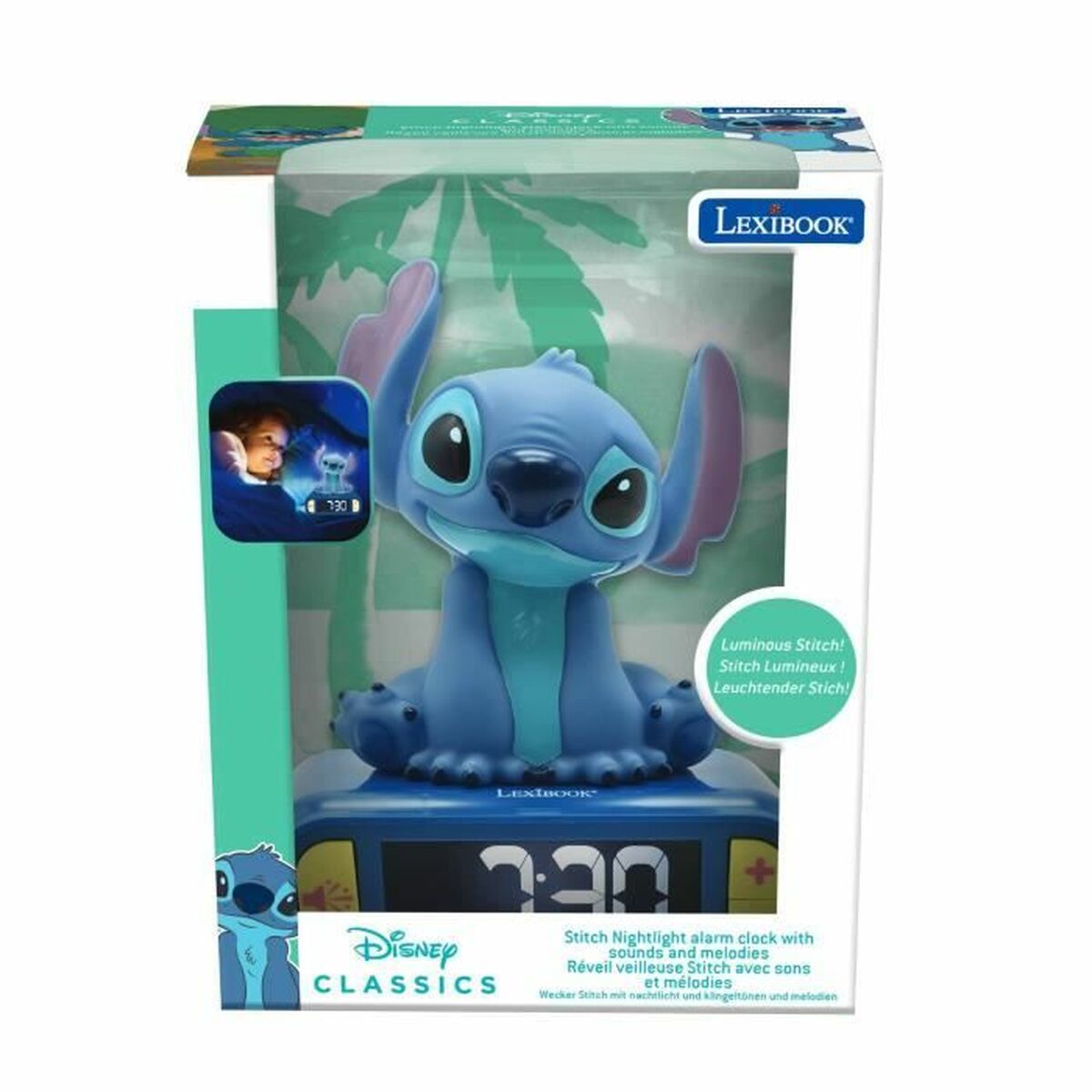 Alarm Clock Lexibook Stitch-3