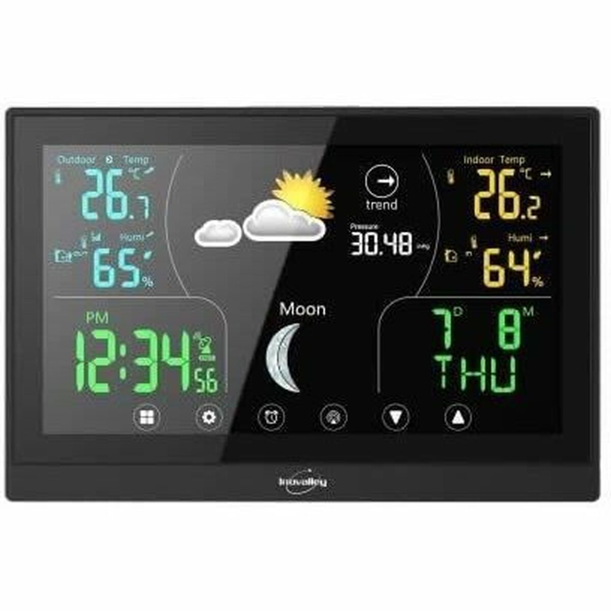 Multi-function Weather Station Inovalley-4