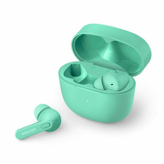 Bluetooth Headphones Philips TAT2206GR/00 Green Turquoise-0