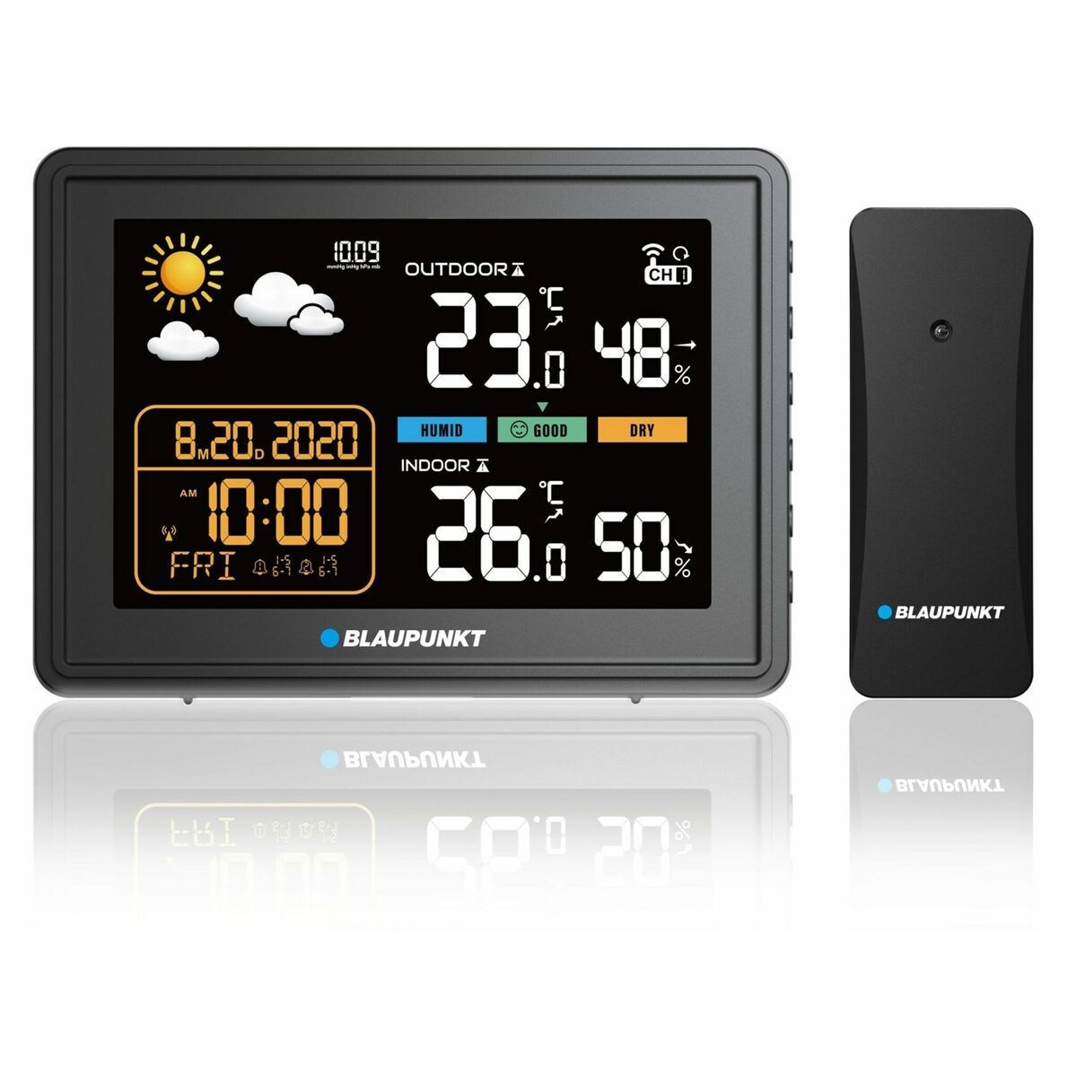 Multi-function Weather Station Blaupunkt WS30BK Black-1