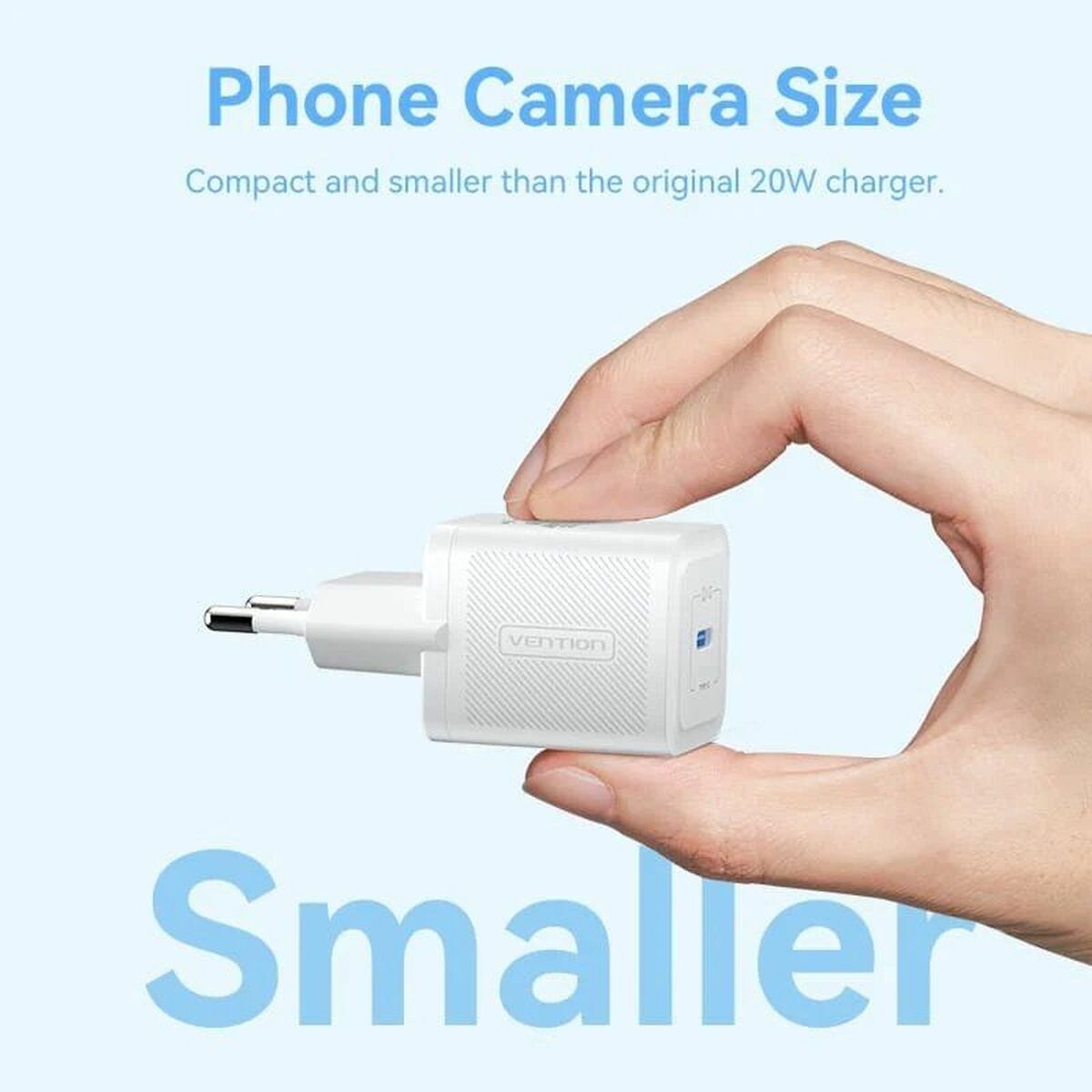Wall Charger Vention FEPL0-EU 20 W-1