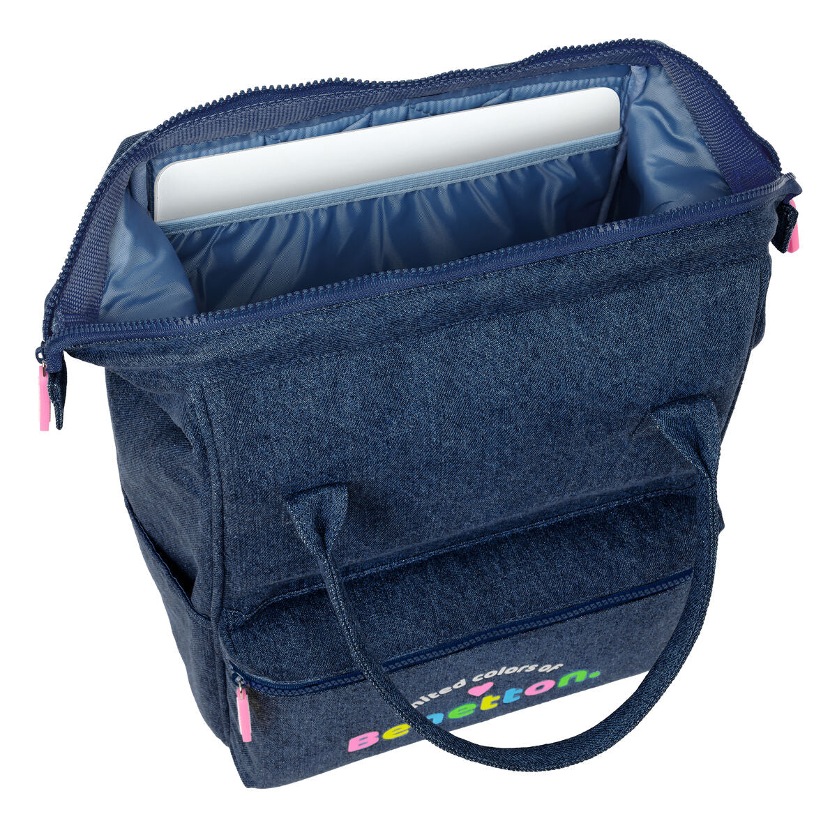 Laptop Backpack Benetton benetton 27 x 40 x 19 cm-3
