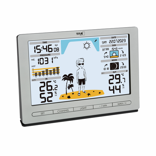TFA TFA 35.1097.54 silver METEO JACK Wireless Weather Station (35.1097.54)-0