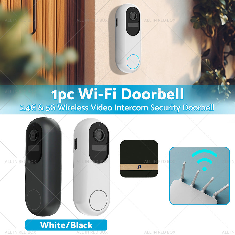 1080P WIFI Doorbell 2. 4G  and  5G Wireless Video Intercom Security Door Camera-1