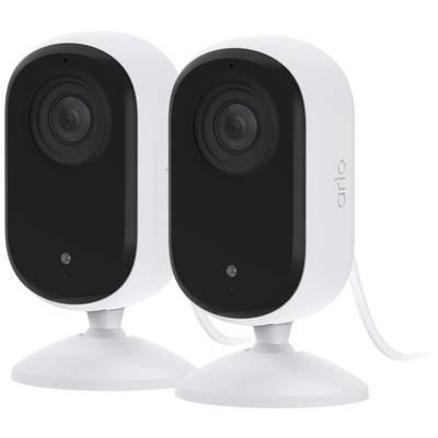 ARLO ESSENTIAL2 2K INDOOR CAMERA 2-PACK (VMC3260-100EUS) WLAN IP-Megfigyelő kamera készlet2 db kamerával2688 x 1520 pixel (VMC3260-100EUS)-0